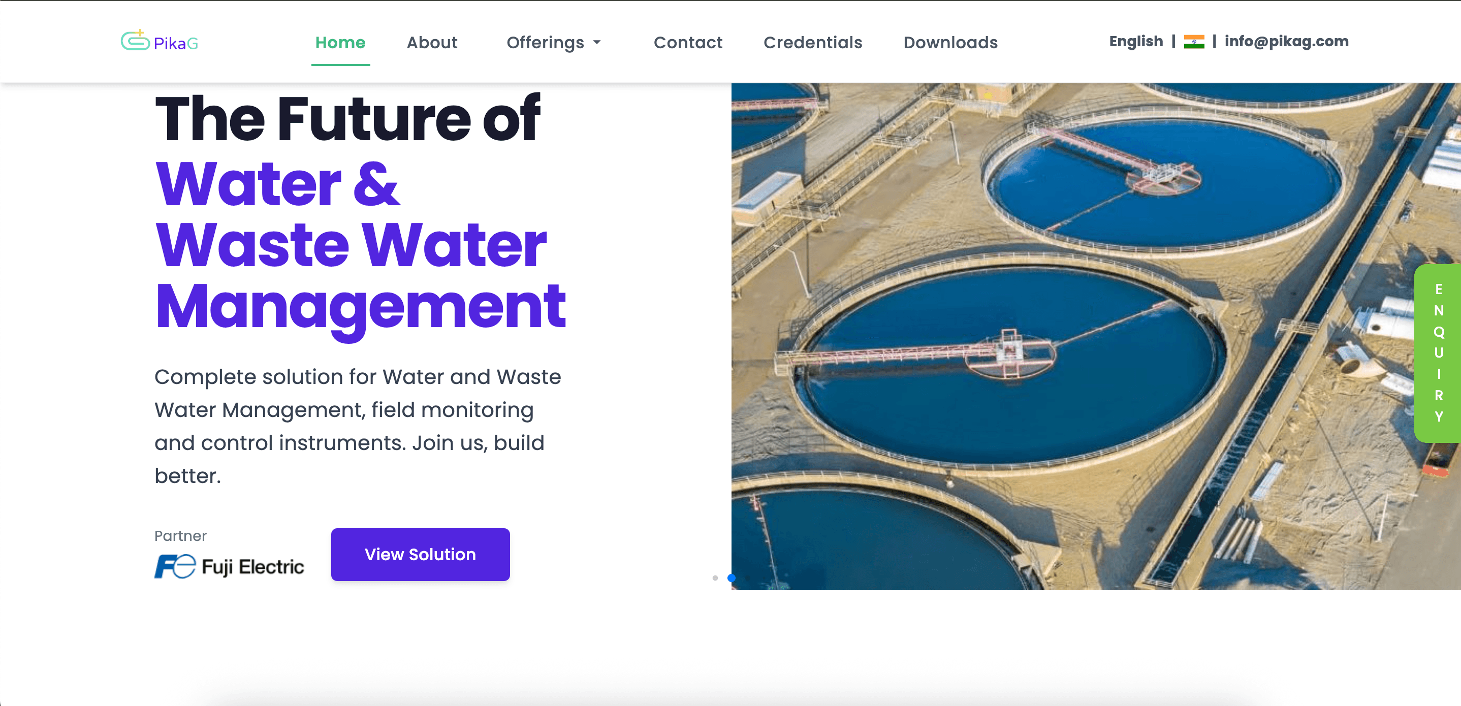 PikaG Energy website